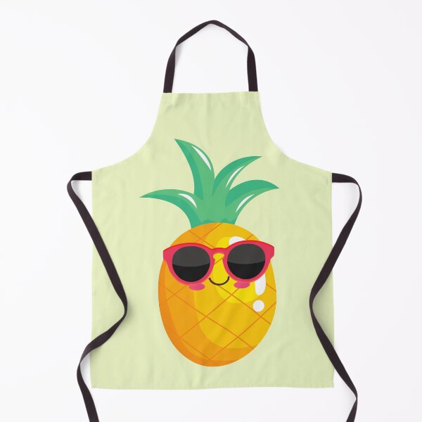Item preview, Kawaii Pineapple with Red Sunglasses designed and sold by AllCDESIGNS.