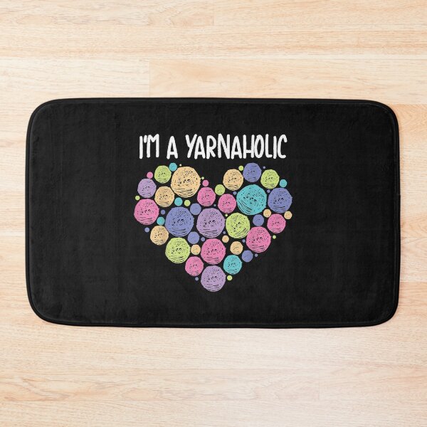 Item preview, I'm A Yarnaholic Cute Fabric Crocheting Funny Sewing Gift designed and sold by Borhala23234.