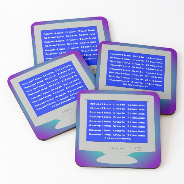 Item preview, Assumptions Create Illusions designed and sold by StarseedMeta.