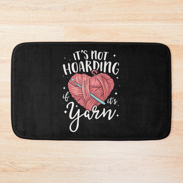 Item preview, It's Not Hoarding If It's Yarn Knitter Gift Knitting Long Sleeve designed and sold by Borhala23234.