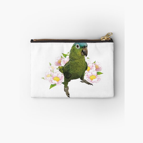 Item preview,  blue-crowned parrot designed and sold by obscurite.