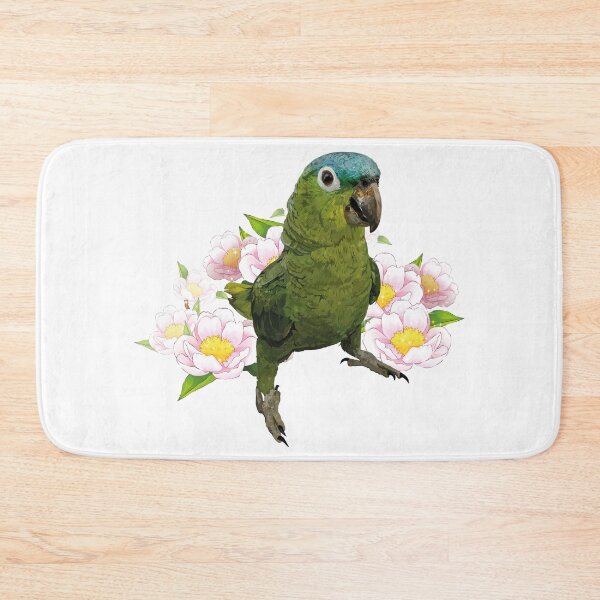 Item preview,  blue-crowned parrot designed and sold by obscurite.
