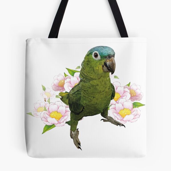 Item preview,  blue-crowned parrot designed and sold by obscurite.