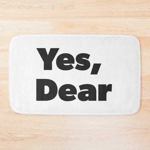 Item preview, Married life - Yes, Dear humorous designed and sold by RoguePixel.