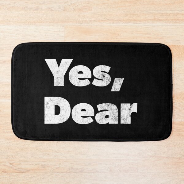 Item preview, Married life - Yes, Dear humorous designed and sold by RoguePixel.