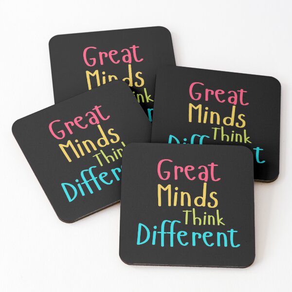 Item preview, Great Minds Think Different designed and sold by Summers Cool.