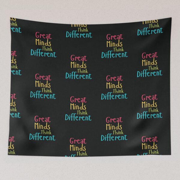 Item preview, Great Minds Think Different designed and sold by Summers Cool.