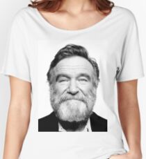 robin williams beard Women's Relaxed Fit T-Shirt
