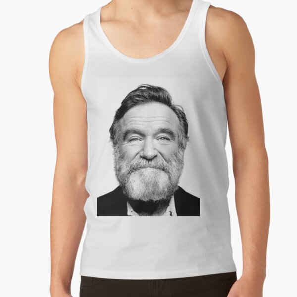 Artikel-Vorschau von Robin Williams Bart, designt und verkauft von redmuffinshop.