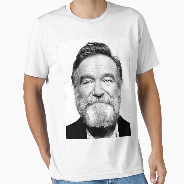 Artikel-Vorschau von Robin Williams Bart, designt und verkauft von redmuffinshop.