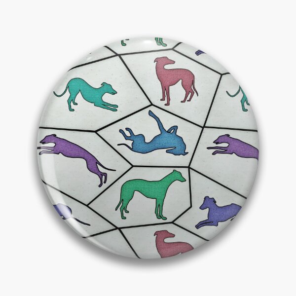 Item preview, Greyhounds Faux Stained Glass designed and sold by GreytGraphicals.