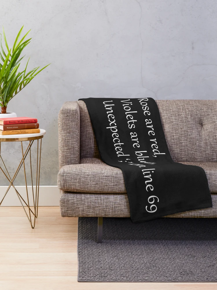 Thumbnail 2 of 6, Throw Blanket, Syntax error designed and sold by DesignHub08.