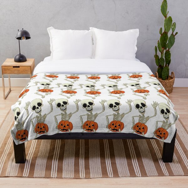 Item preview, Cute Cartoon Skeleton in a Pumpkin designed and sold by DeMomentoMori.