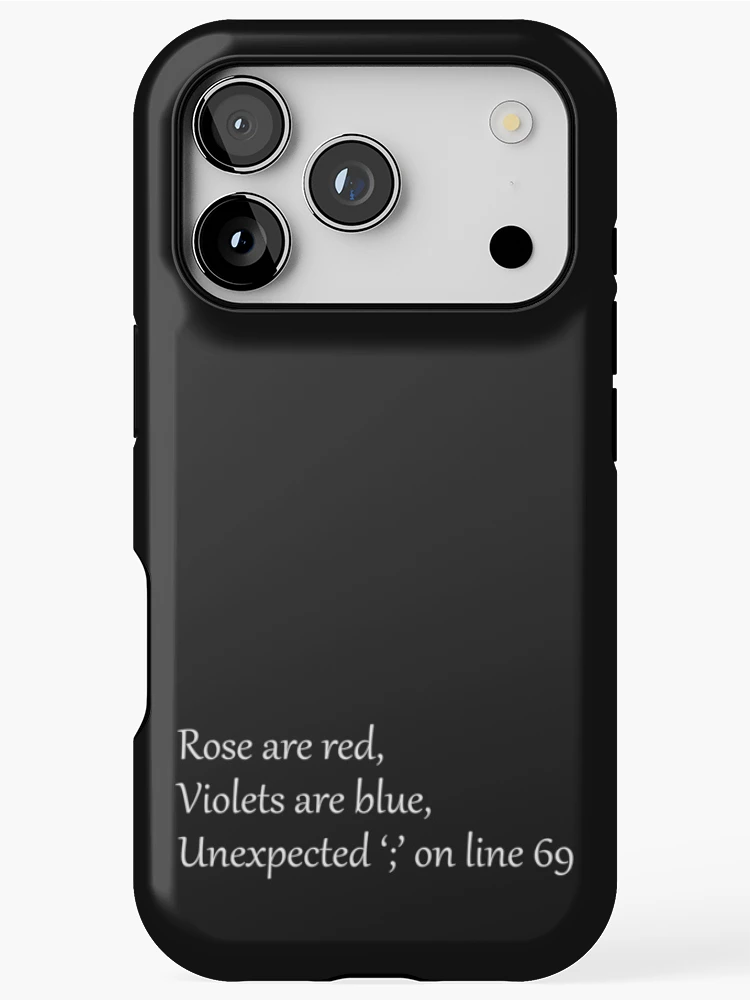 Thumbnail 1 of 4, iPhone Case, Syntax error designed and sold by DesignHub08.