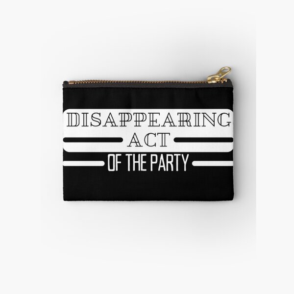 Item preview, Disappearing act of the party - Funny Introvert designed and sold by DrawingBoard.