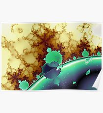 Mandelbrot Intrusion Poster