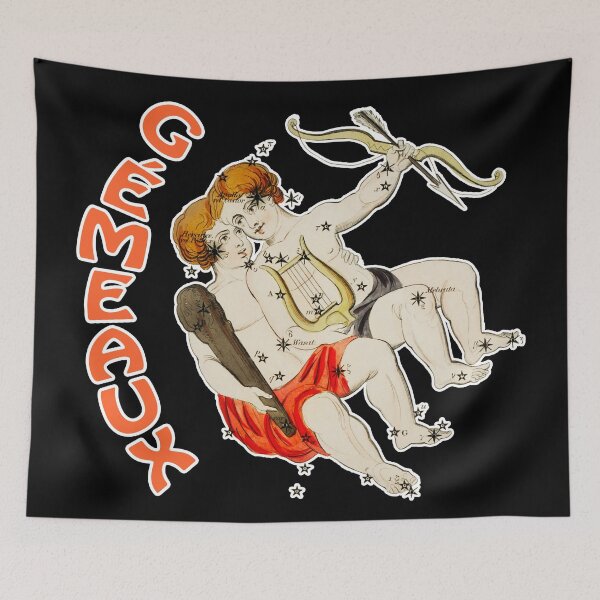 Item preview, Gemini vintage astrological sign designed and sold by Astralia.
