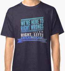 Camiseta clásica Papel crítico: Vox Machina II (verde azulado / azul)