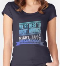 Critical Role: Vox Machina II (teal/blue) Women's Fitted Scoop T-Shirt