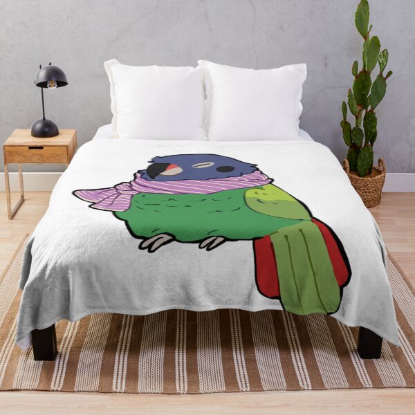 Item preview, Blue Headed Pionus Cute Parrot No Text designed and sold by Alice Cheng.