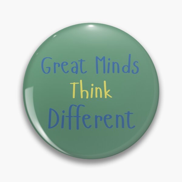 Item preview, Great Minds Think Different designed and sold by Summers Cool.