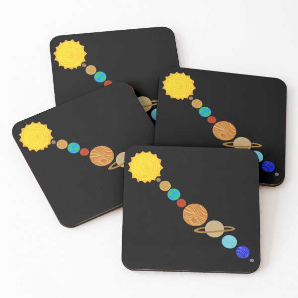 Item preview, Colorful solar system  designed and sold by Courtney-King.