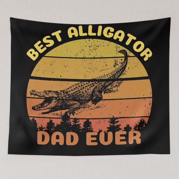 Item preview, Best Alligator Dad Ever designed and sold by Gamers Hub.