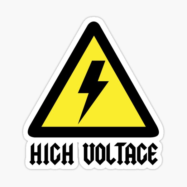 High voltage ac dc. Стикеры AC DC. Логотип High Voltage AC DC. Voltage logo. AC DC Stickers.