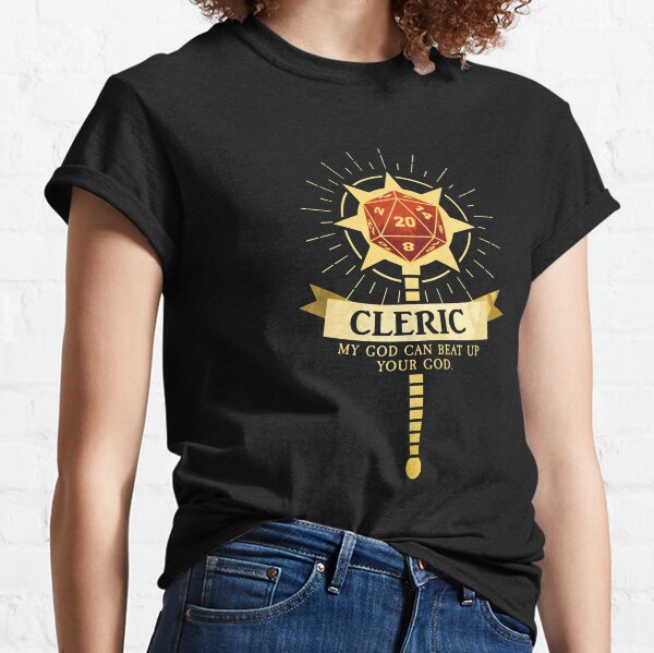 Aperçu de l'œuvre Clerc créée et vendue par D20Tees.