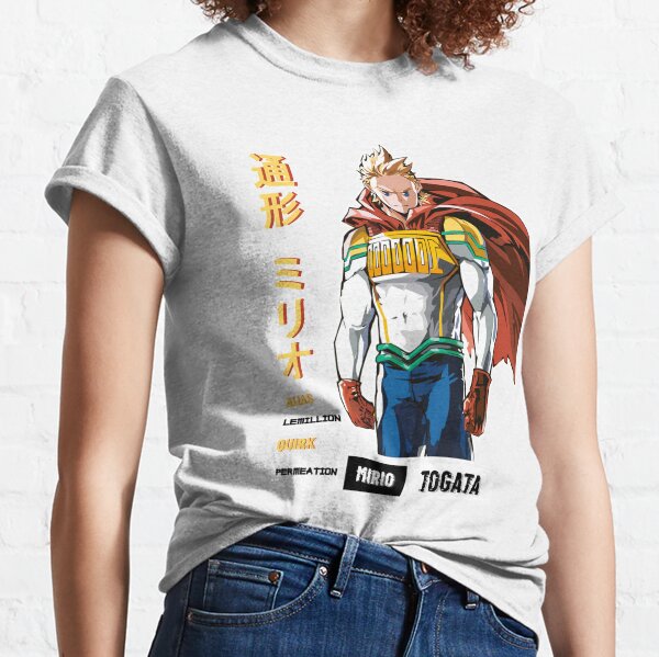 Boku no Hero Academia - My Hero Academia - T-shirt Mirio Togata Lemillion T-shirt classique