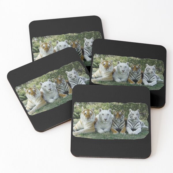 Item preview, FOUR AWESOME BEAUTIFUL TIGERS designed and sold by THE AMERICAN TEEVANGELIST.