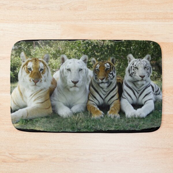 Item preview, FOUR AWESOME BEAUTIFUL TIGERS designed and sold by THE AMERICAN TEEVANGELIST.