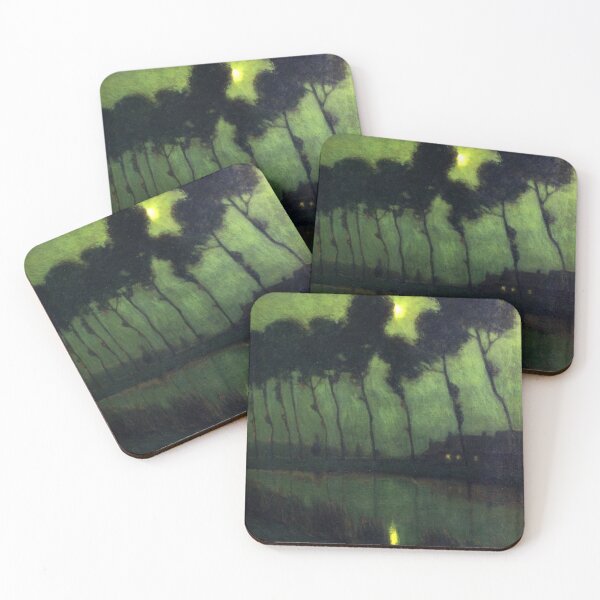 Item preview, Moonlight Bruges by Charles Warren Eaton designed and sold by IndieArtDream.
