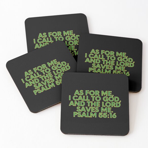 Item preview, Bible Verse Psalm 55:16 designed and sold by Prayingwarrior.