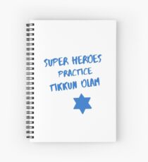 Superheroes Heal the World Spiral Notebook