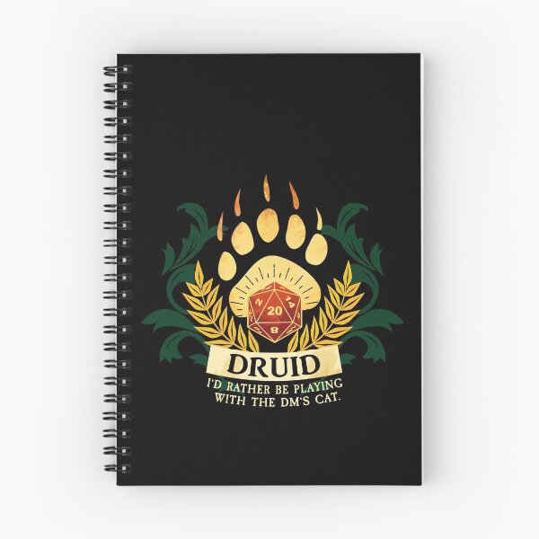 Item preview, Druid designed and sold by D20Tees.