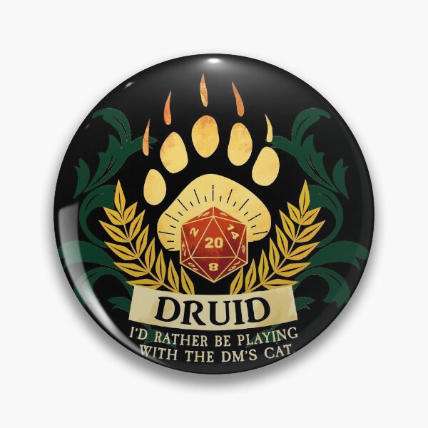 Item preview, Druid designed and sold by D20Tees.