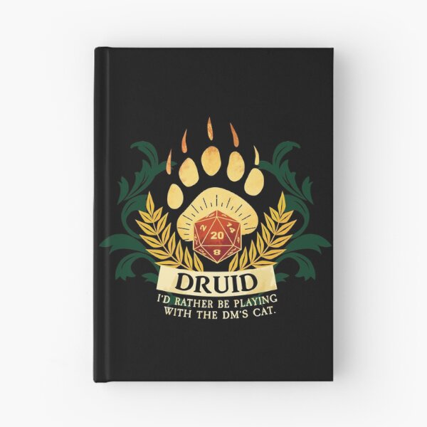 Item preview, Druid designed and sold by D20Tees.