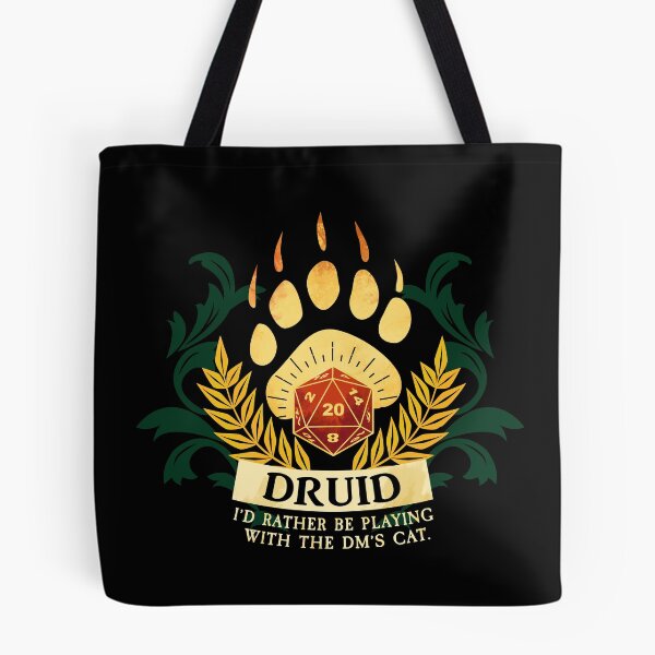 Item preview, Druid designed and sold by D20Tees.