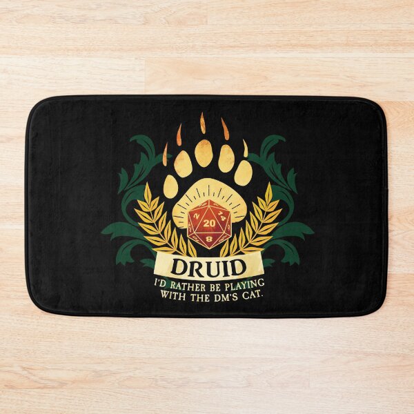 Item preview, Druid designed and sold by D20Tees.
