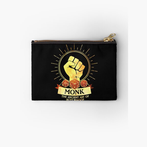 Item preview, Monk designed and sold by D20Tees.