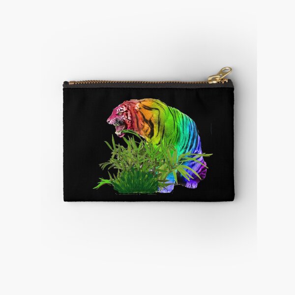 Item preview, RAINBOW TIE DYED TIGER designed and sold by THE AMERICAN TEEVANGELIST.