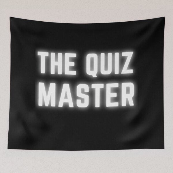 Item preview, The Quiz Master designed and sold by Schka.