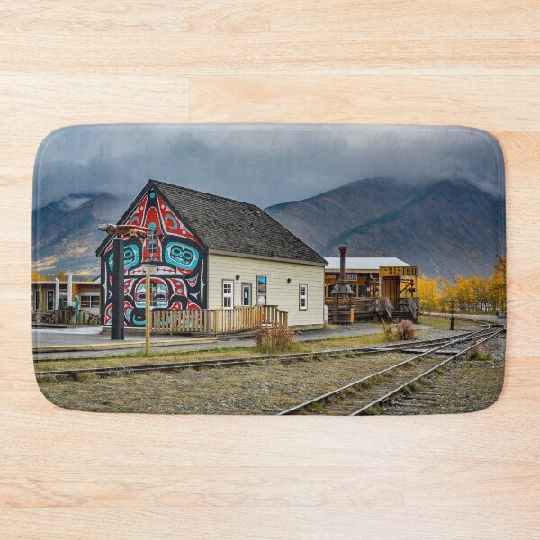 Item preview, Carcross Train Station designed and sold by Alaskandreamer.