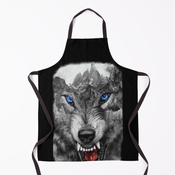 Item preview, SNARLING GLACIER WOLF designed and sold by THE AMERICAN TEEVANGELIST.