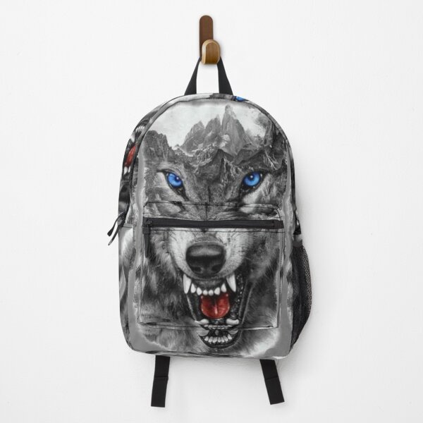 Item preview, SNARLING GLACIER WOLF designed and sold by THE AMERICAN TEEVANGELIST.