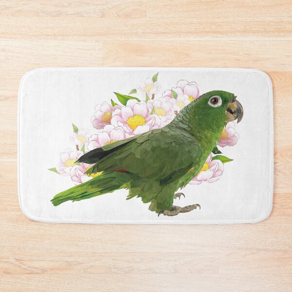 Item preview,  blue-crowned parrot designed and sold by obscurite.