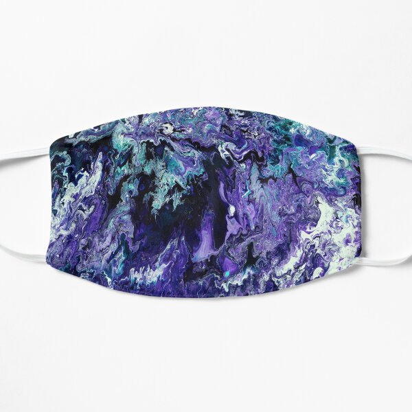 Purple chaos Flat Mask