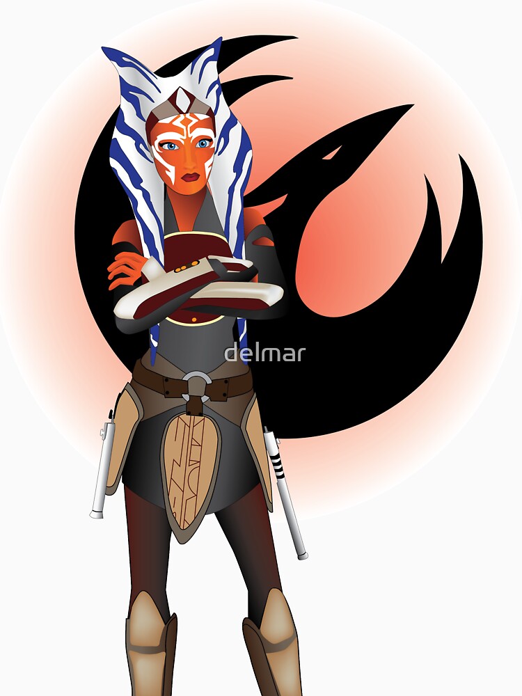 "Ahsoka Tano" Tank Top by delmar Redbubble