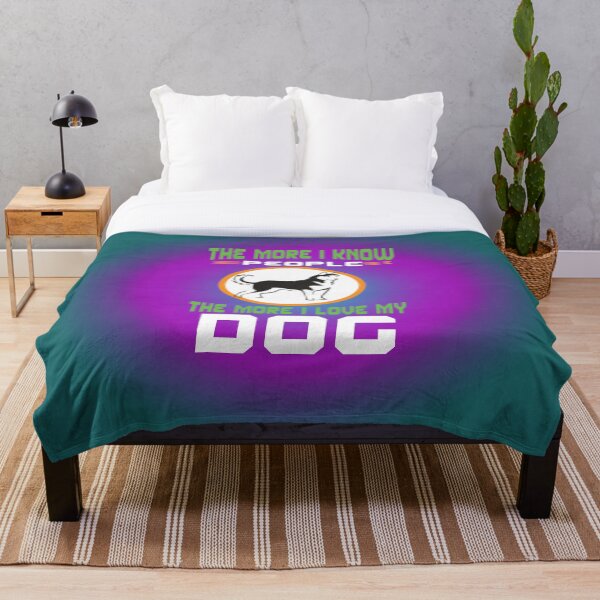 Artikelvorschau, Je mehr ich Menschen kenne, desto mehr liebe ich meinen Hund entworfen und verkauft von DesignsPlanet22.